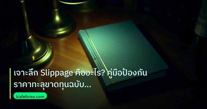 scb_manual | เจาะลึก Slippage คืออะไร? คู่มือป้องกันราคาทะลุขาดทุนฉบับสมบ