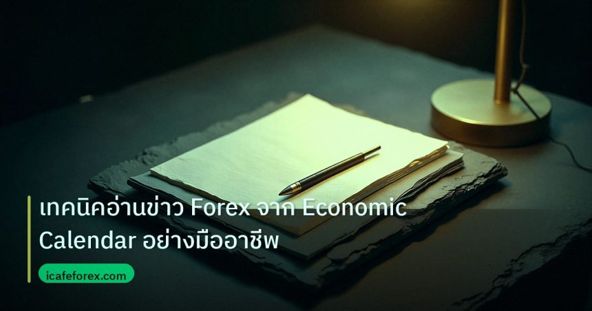forex | เทคนิคอ่านข่าว Forex จาก Economic Calendar อย่างมืออาชีพ
