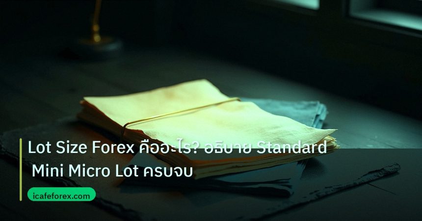 forex | Lot Size Forex คืออะไร? อธิบาย Standard Mini Micro Lot ครบจบ
