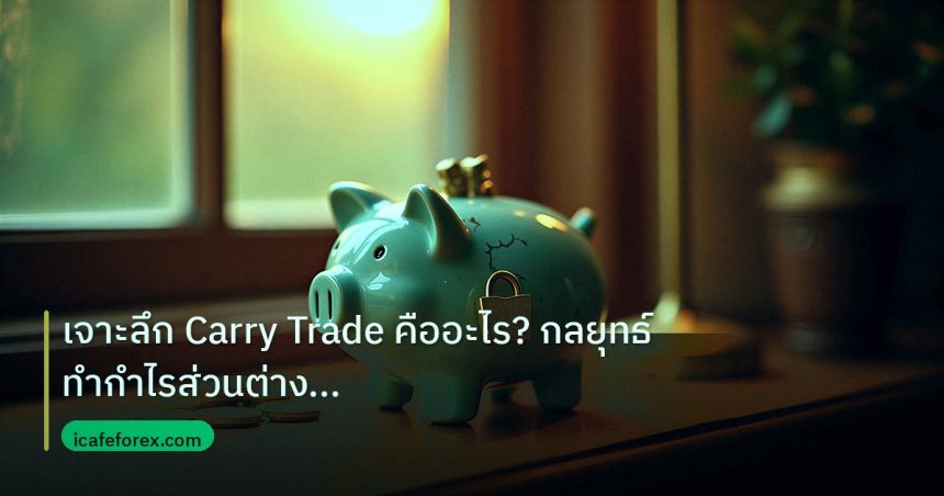 saving | เจาะลึก Carry Trade คืออะไร? กลยุทธ์ทำกำไรส่วนต่างดอกเบี้ย F