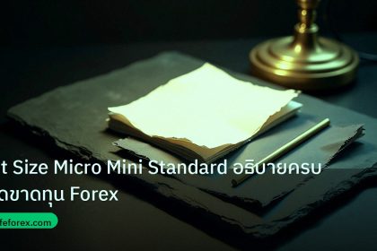 forex | Lot Size Micro Mini Standard อธิบายครบ ปัดขาดทุน Forex