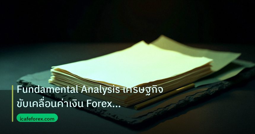 forex | Fundamental Analysis เศรษฐกิจขับเคลื่อนค่าเงิน Forex อย่างแม