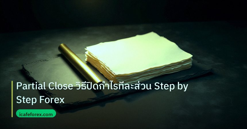 forex | Partial Close วิธีปิดกำไรทีละส่วน Step by Step Forex
