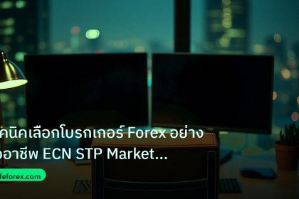 broker | เทคนิคเลือกโบรกเกอร์ Forex อย่างมืออาชีพ ECN STP Market Make