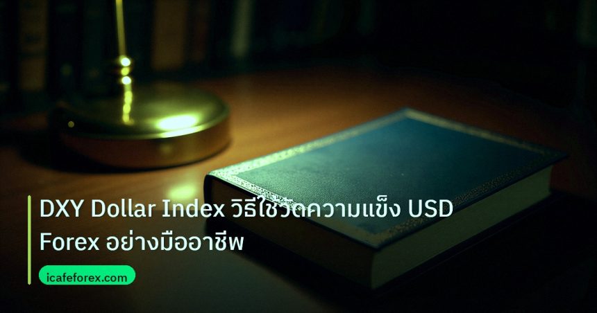 scb_manual | DXY Dollar Index วิธีใช้วัดความแข็ง USD Forex อย่างมืออาชีพ