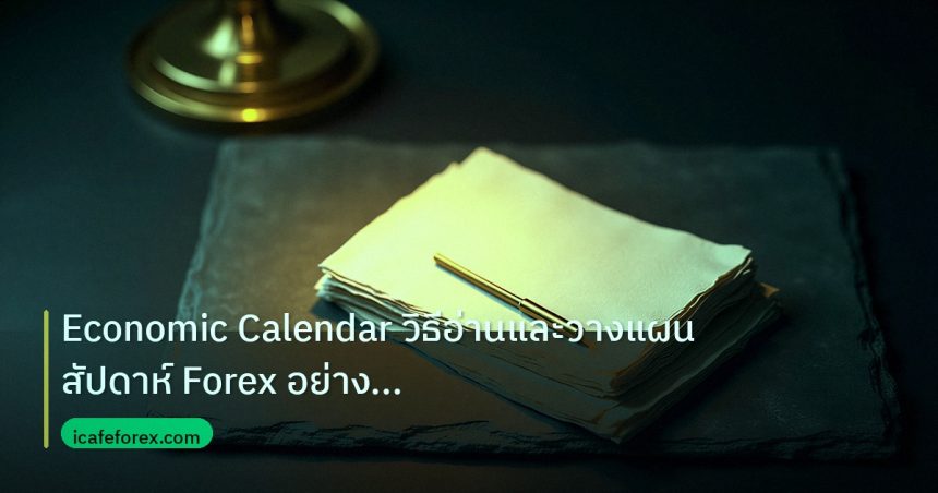forex | Economic Calendar วิธีอ่านและวางแผนสัปดาห์ Forex อย่างมืออาช