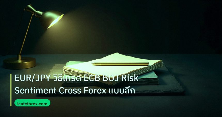 forex | EUR/JPY วิธีเทรด ECB BOJ Risk Sentiment Cross Forex แบบลึก