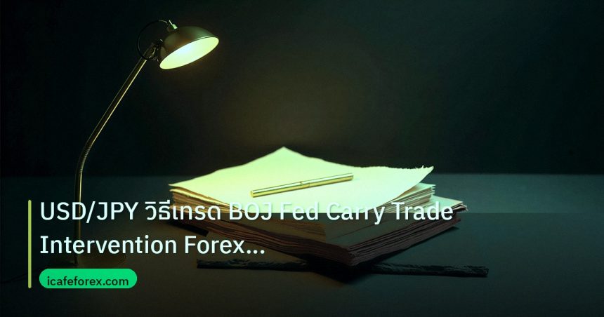 forex | USD/JPY วิธีเทรด BOJ Fed Carry Trade Intervention Forex แบบเ