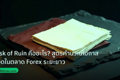 forex | Risk of Ruin คืออะไร? สูตรคำนวณโอกาสรอดในตลาด Forex ระยะยาว