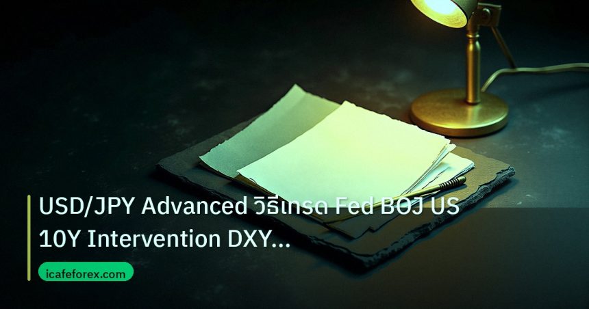 forex | USD/JPY Advanced วิธีเทรด Fed BOJ US10Y Intervention DXY For