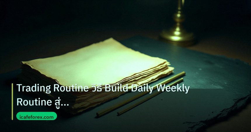 forex | Trading Routine วิธี Build Daily Weekly Routine สู่ Success