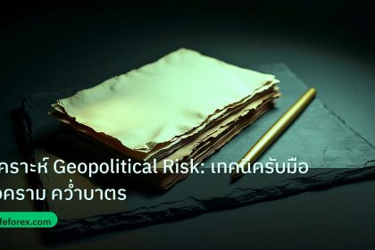forex | วิเคราะห์ Geopolitical Risk: เทคนิครับมือสงคราม คว่ำบาตร