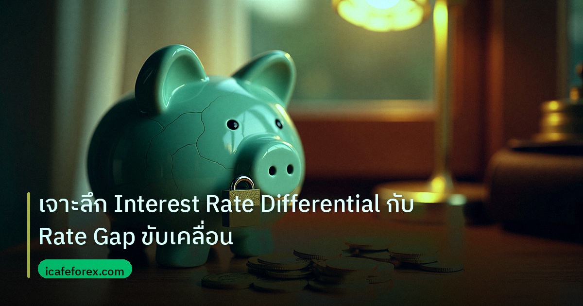 saving | เจาะลึก Interest Rate Differential กับ Rate Gap ขับเคลื่อน