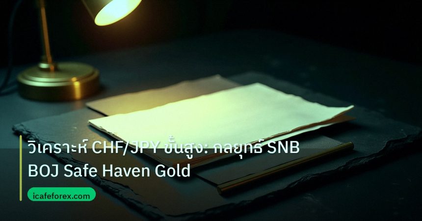 forex | วิเคราะห์ CHF/JPY ขั้นสูง: กลยุทธ์ SNB BOJ Safe Haven Gold