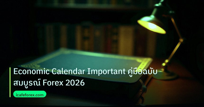 scb_manual | Economic Calendar Important คู่มือฉบับสมบูรณ์ Forex 2026