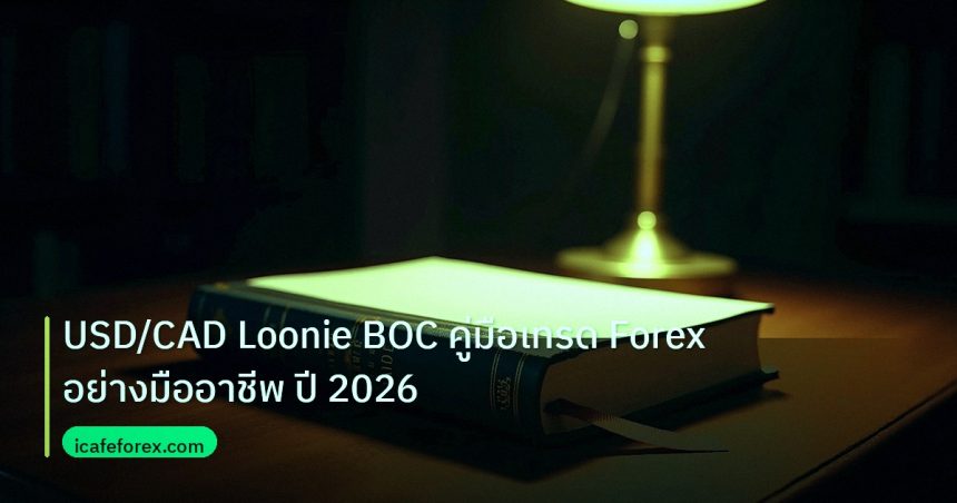 scb_manual | USD/CAD Loonie BOC คู่มือเทรด Forex อย่างมืออาชีพ ปี 2026