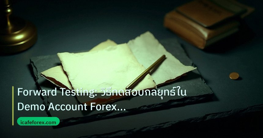 forex | Forward Testing: วิธีทดสอบกลยุทธ์ใน Demo Account Forex แบบเซ