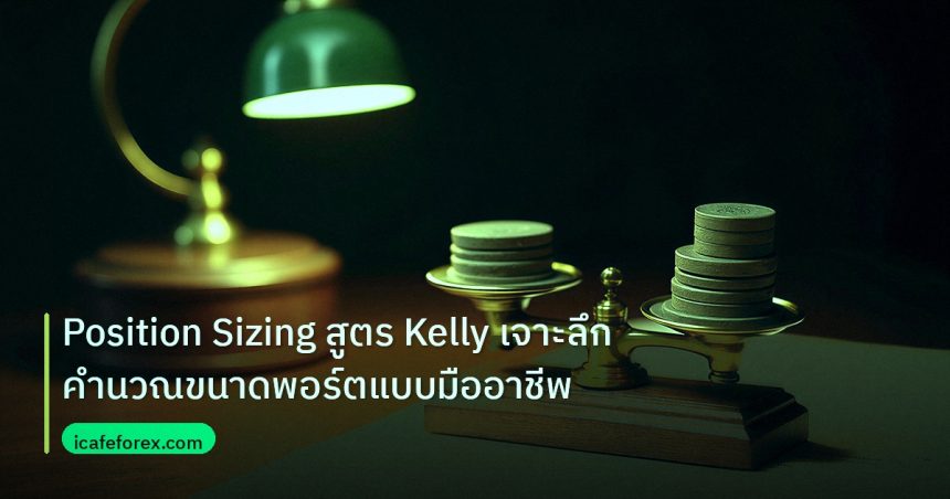 risk_mm | Position Sizing สูตร Kelly เจาะลึก คำนวณขนาดพอร์ตแบบมืออาชีพ