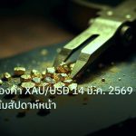 gold_analysis | วิเคราะห์ทองคำ XAU/USD 14 มี.ค. 2569 เจาะแนวโน้มสัปดาห์หน้า