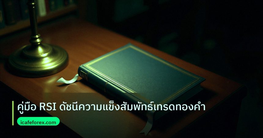 scb_manual | คู่มือ RSI ดัชนีความแข็งสัมพัทธ์เทรดทองคำ