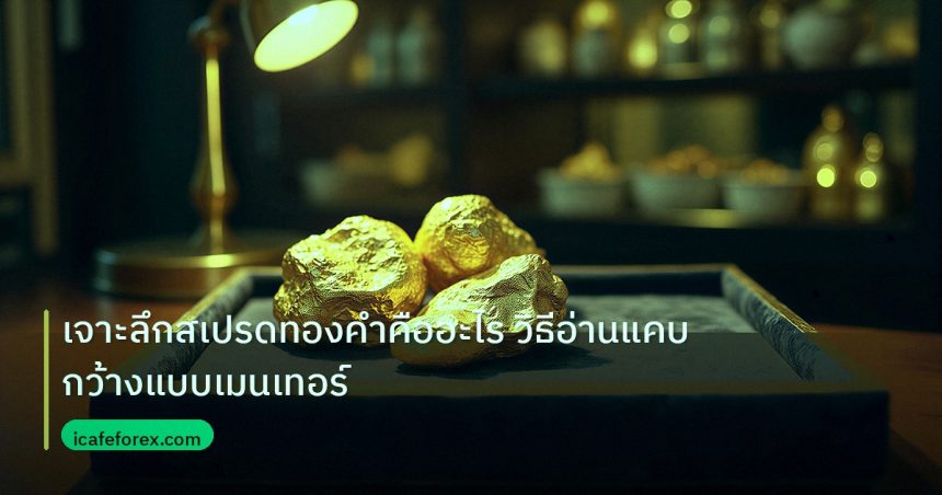 gold_daily | เจาะลึกสเปรดทองคำคืออะไร วิธีอ่านแคบกว้างแบบเมนเทอร์