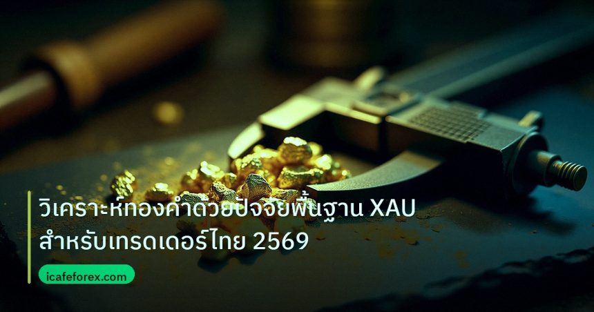 gold_analysis | วิเคราะห์ทองคำด้วยปัจจัยพื้นฐาน XAU สำหรับเทรดเดอร์ไทย 2569