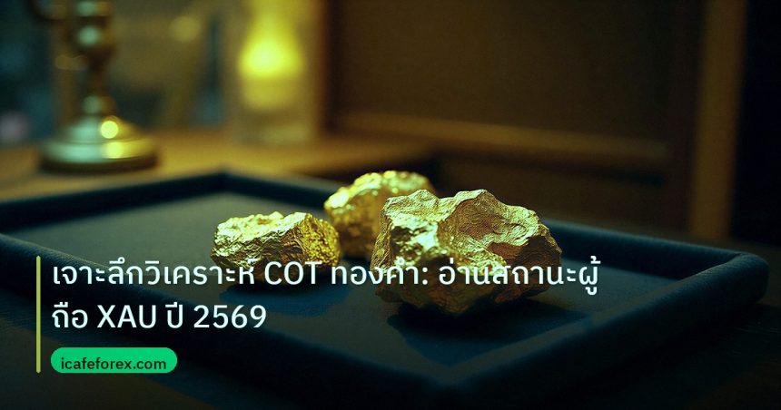 gold_daily | เจาะลึกวิเคราะห์ COT ทองคำ: อ่านสถานะผู้ถือ XAU ปี 2569