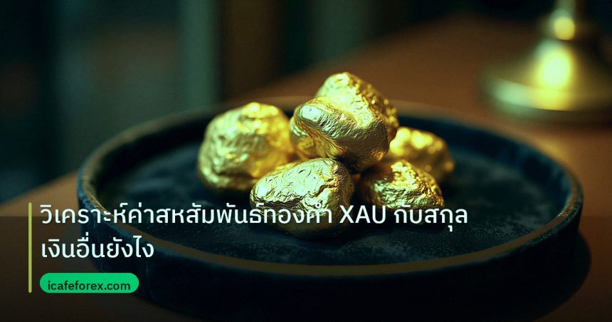gold_daily | วิเคราะห์ค่าสหสัมพันธ์ทองคำ XAU กับสกุลเงินอื่นยังไง