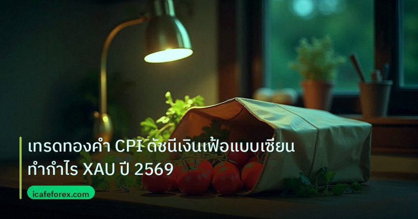 inflation | เทรดทองคำ CPI ดัชนีเงินเฟ้อแบบเซียน ทำกำไร XAU ปี 2569