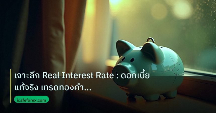 saving | เจาะลึก Real Interest Rate : ดอกเบี้ยแท้จริง เทรดทองคำ XAU ย