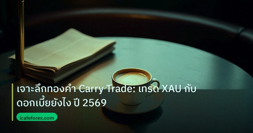 nfp_macro | เจาะลึกทองคำ Carry Trade: เทรด XAU กับดอกเบี้ยยังไง ปี 2569