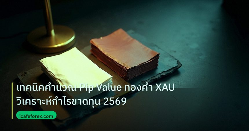 forex | เทคนิคคำนวณ Pip Value ทองคำ XAU วิเคราะห์กำไรขาดทุน 2569