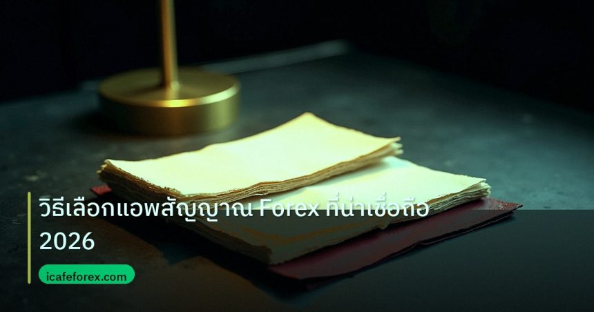 forex | วิธีเลือกแอพสัญญาณ Forex ที่น่าเชื่อถือ 2026