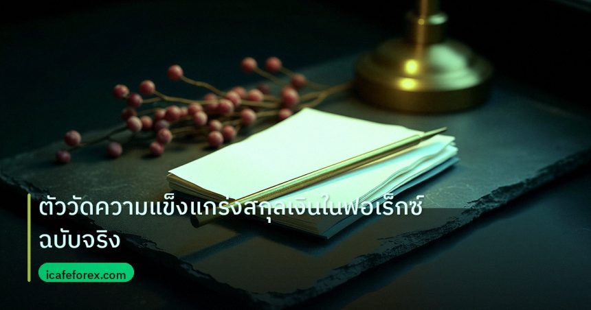 forex | ตัววัดความแข็งแกร่งสกุลเงินในฟอเร็กซ์ฉบับจริง