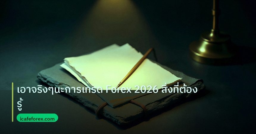 forex | เอาจริงๆนะการเทรด Forex 2026 สิ่งที่ต้องรู้