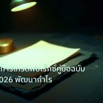 forex | สมุดบันทึกการเทรดฟอเร็กซ์คู่มือฉบับสมบูรณ์ 2026 พัฒนากำไร