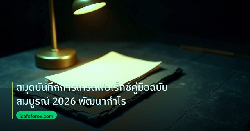 forex | สมุดบันทึกการเทรดฟอเร็กซ์คู่มือฉบับสมบูรณ์ 2026 พัฒนากำไร