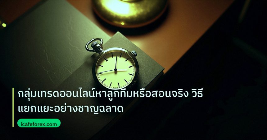 trading | กลุ่มเทรดออนไลน์หาลูกทีมหรือสอนจริง วิธีแยกแยะอย่างชาญฉลาด
