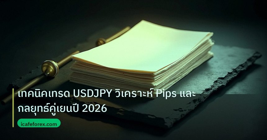 forex | เทคนิคเทรด USDJPY วิเคราะห์ Pips และกลยุทธ์คู่เยนปี 2026