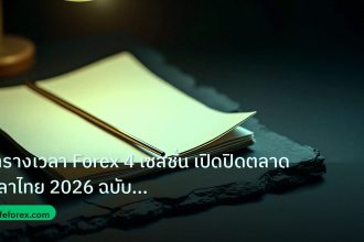 forex | ตารางเวลา Forex 4 เซสชั่น เปิดปิดตลาดเวลาไทย 2026 ฉบับสมบูรณ