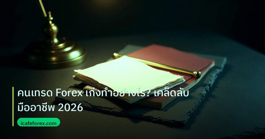 forex | คนเทรด Forex เก่งทำอย่างไร? เคล็ดลับมืออาชีพ 2026