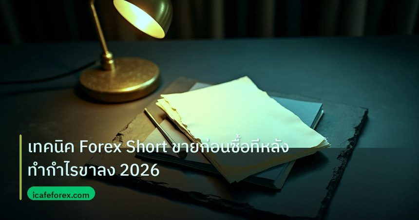 forex | เทคนิค Forex Short ขายก่อนซื้อทีหลัง ทำกำไรขาลง 2026
