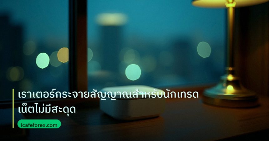 slc_wifi | เราเตอร์กระจายสัญญาณสำหรับนักเทรด เน็ตไม่มีสะดุด