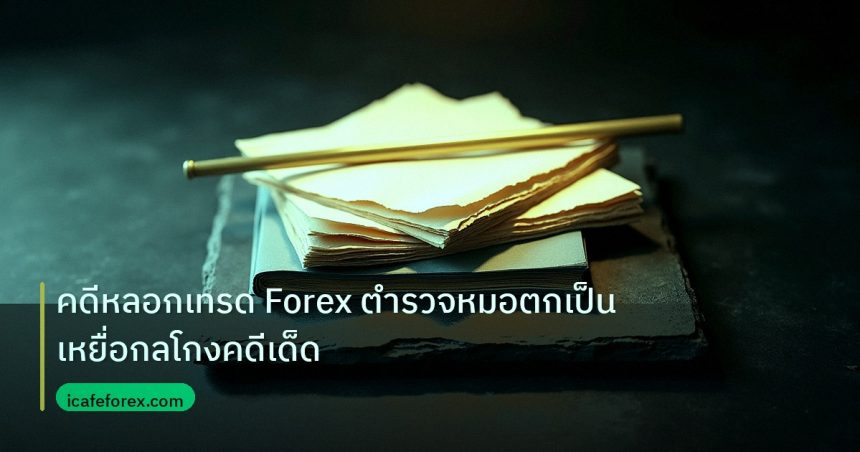 forex | คดีหลอกเทรด Forex ตำรวจหมอตกเป็นเหยื่อกลโกงคดีเด็ด