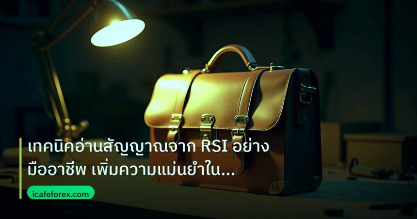 career | เทคนิคอ่านสัญญาณจาก RSI อย่างมืออาชีพ เพิ่มความแม่นยำในการเท