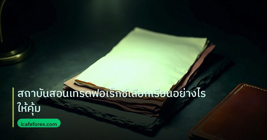 forex | สถาบันสอนเทรดฟอเร็กซ์เลือกเรียนอย่างไรให้คุ้ม