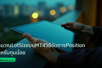 mt_platform | คำนวณLotSizeบนMT4วิธีจัดการPositionสำหรับทุนน้อย