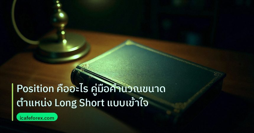 scb_manual | Position คืออะไร คู่มือคำนวณขนาดตำแหน่ง Long Short แบบเข้าใจ
