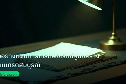 forex | ตัวอย่างแผนการเทรดฟอเร็กซ์คู่มือสร้างแผนเทรดสมบูรณ์