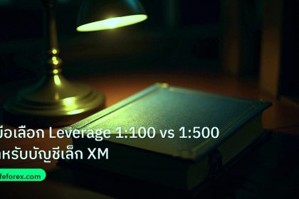 scb_manual | คู่มือเลือก Leverage 1:100 vs 1:500 สำหรับบัญชีเล็ก XM